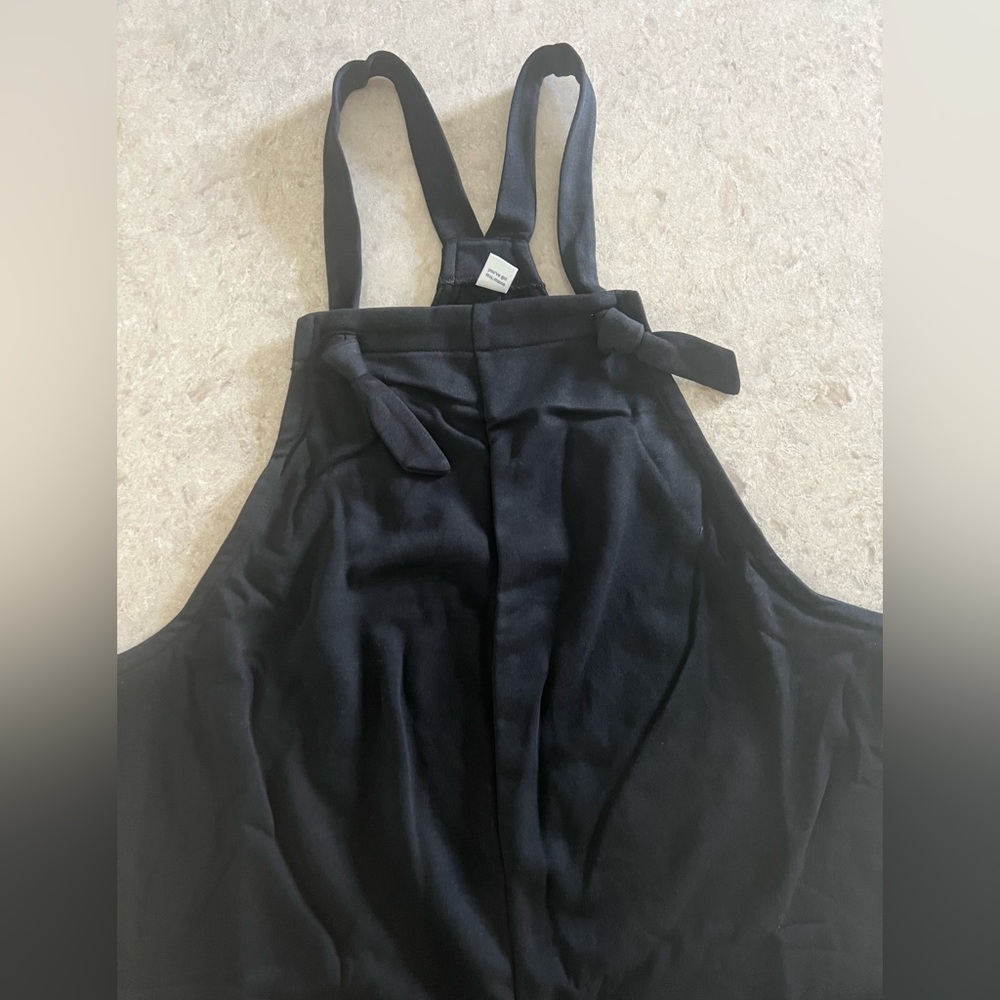 Old Navy Very Soft Black Maternity Overalls (Brand New)